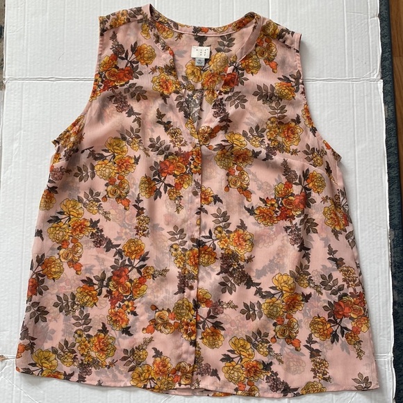 A new day Sleeveless Tunic Top Size XL - Picture 8 of 8